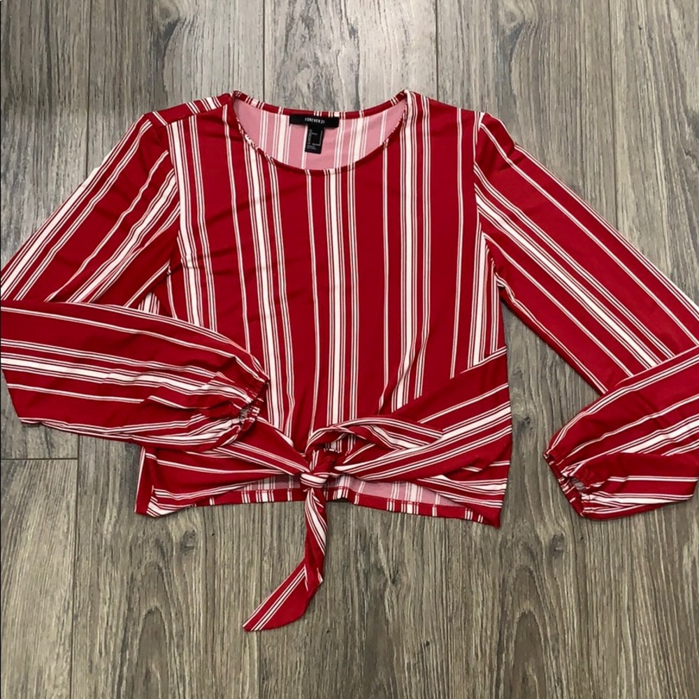 Forever 21 Crop Long Sleeve